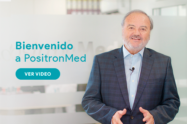 doctor amaral dando la bienvenida a positronmed