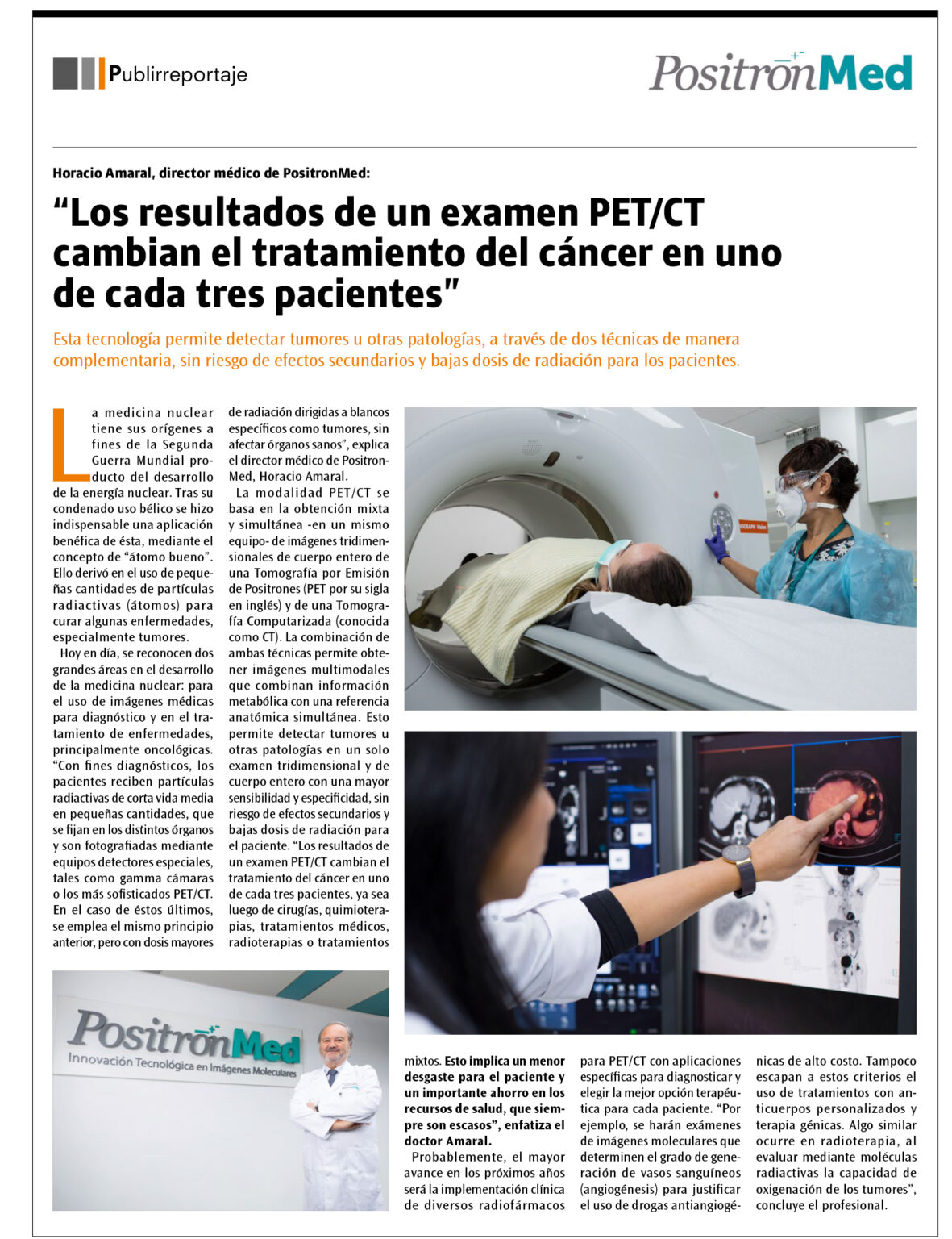 Los resultados de un examen PET/CT cambian el tratamiento del cáncer en ...